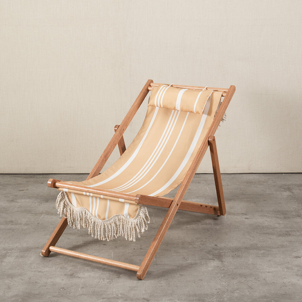 Silla Playa Menorca Ocre