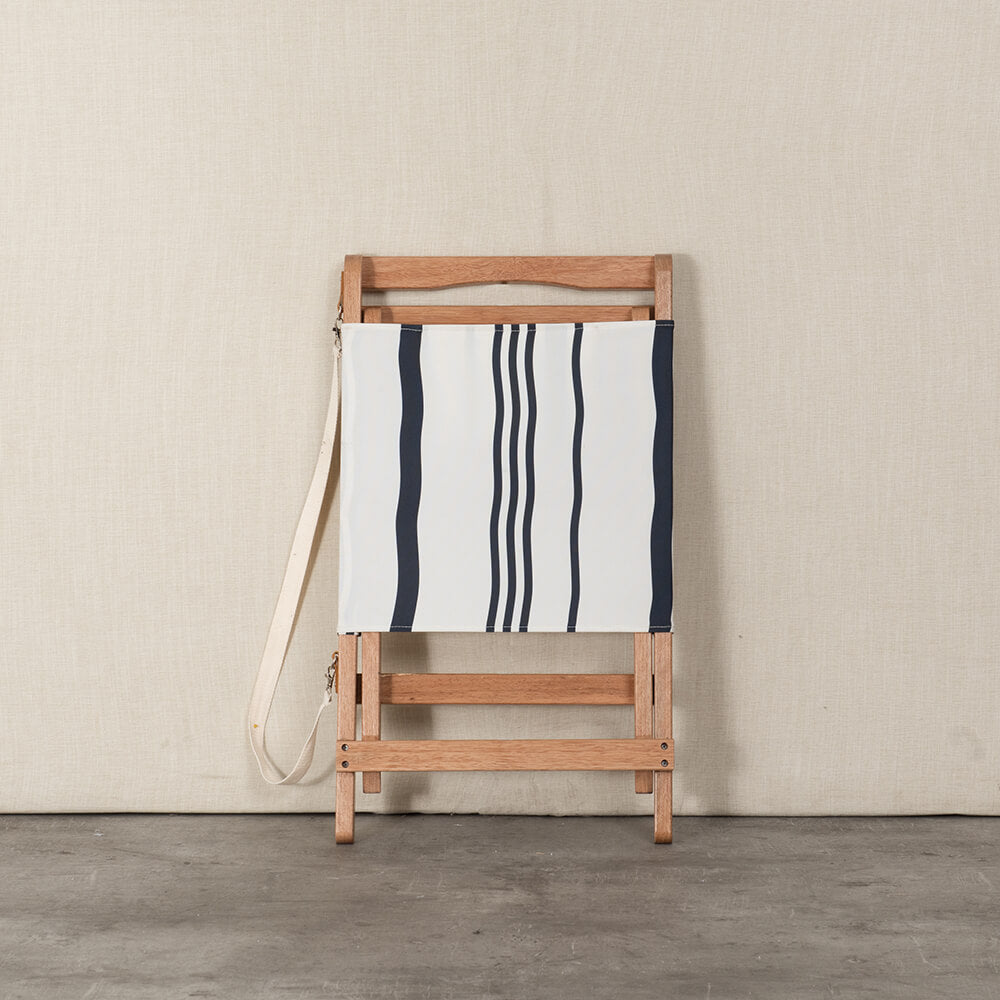 Silla Playa Stiniva Rayas Azul