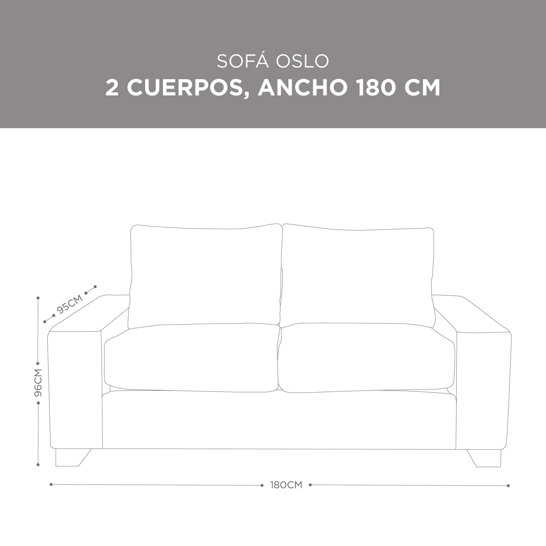 Sofá Oslo Perla