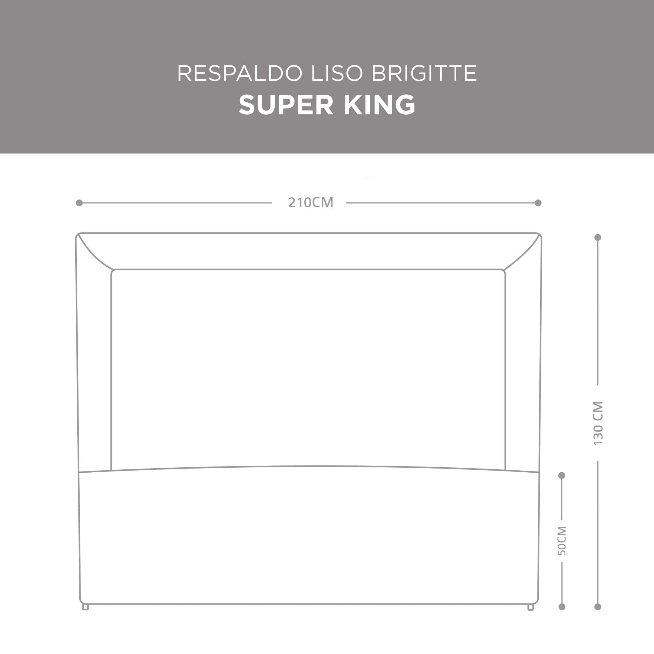 Respaldo Liso Brigitte Perla