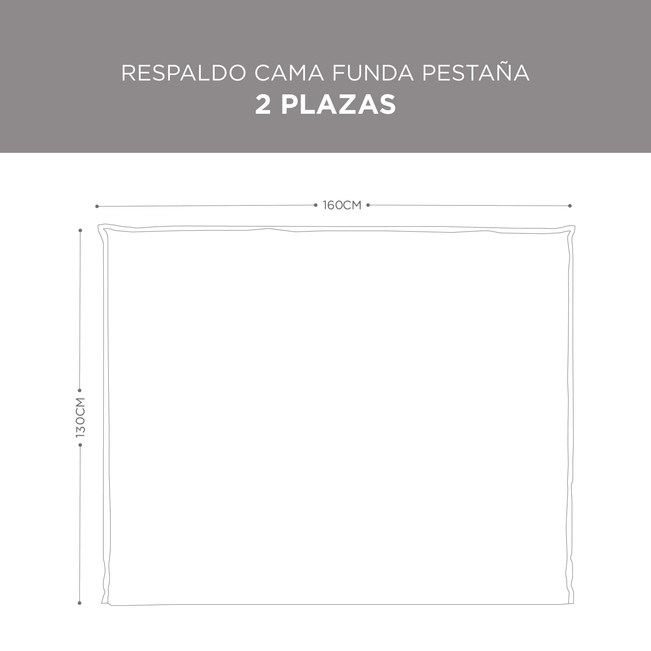 Respaldo Funda Lino Pestaña Marengo