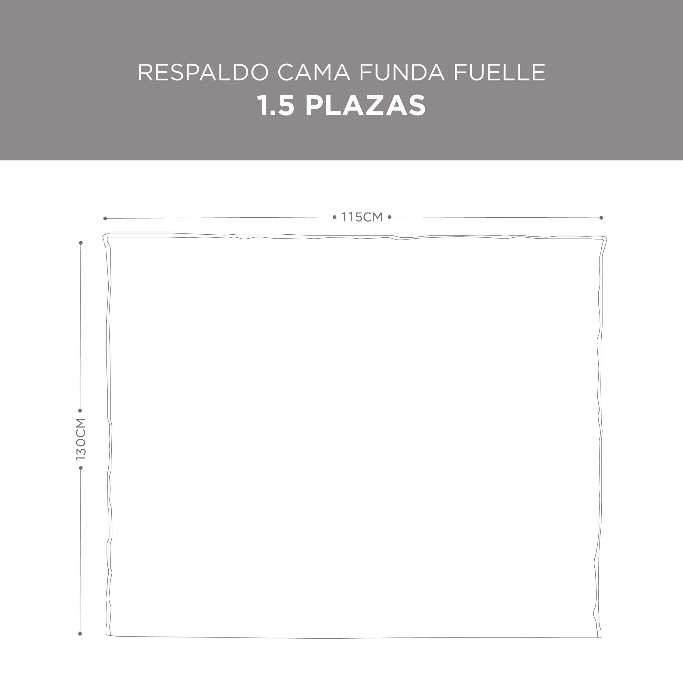 Respaldo Funda Lino Fuelle Perla