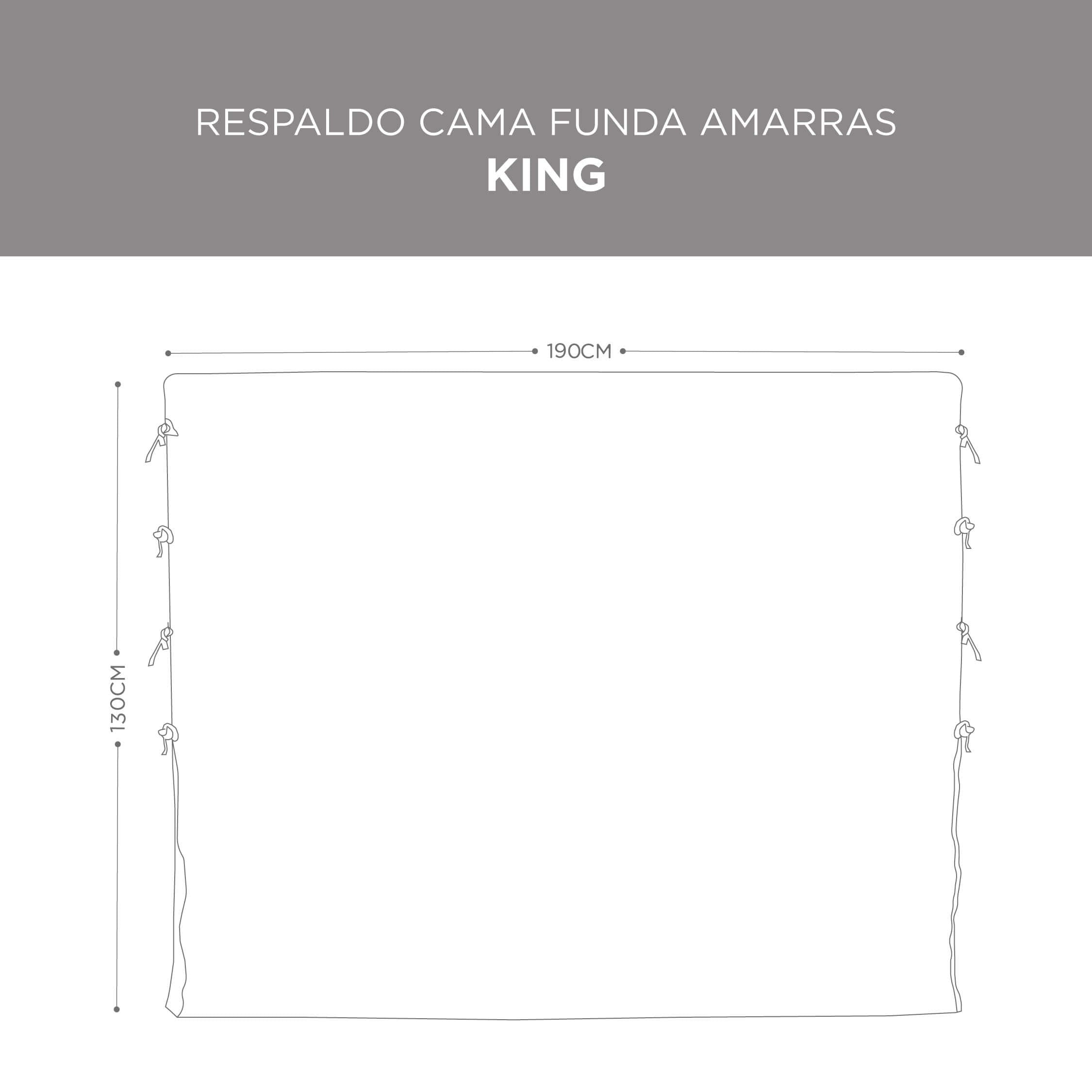 Respaldo Funda Lino Amarras Perla