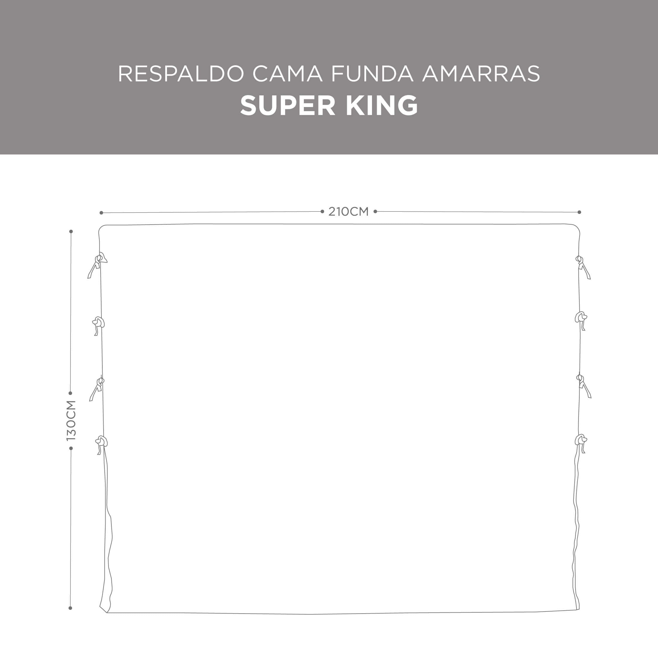 Respaldo Funda Lino Amarras Perla