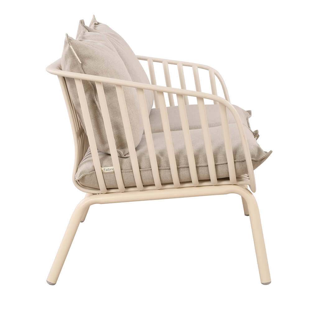 Set Terraza Astratto 4 Piezas Crema