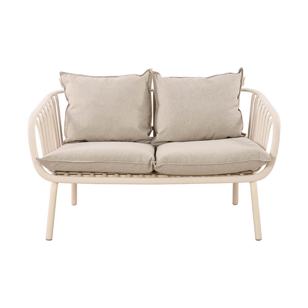 Set Terraza Astratto 4 Piezas Crema