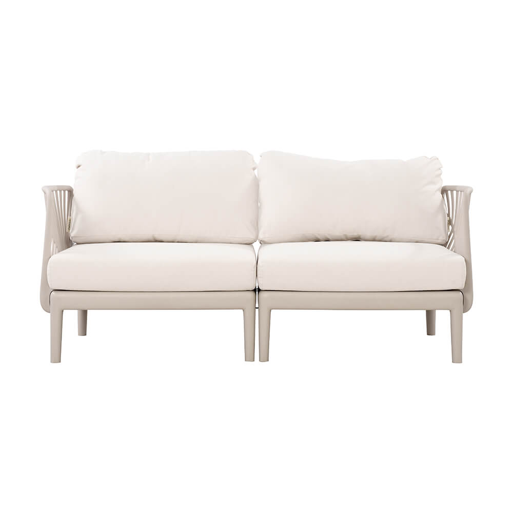 Set Terraza Foglio 4 Piezas Gris Claro