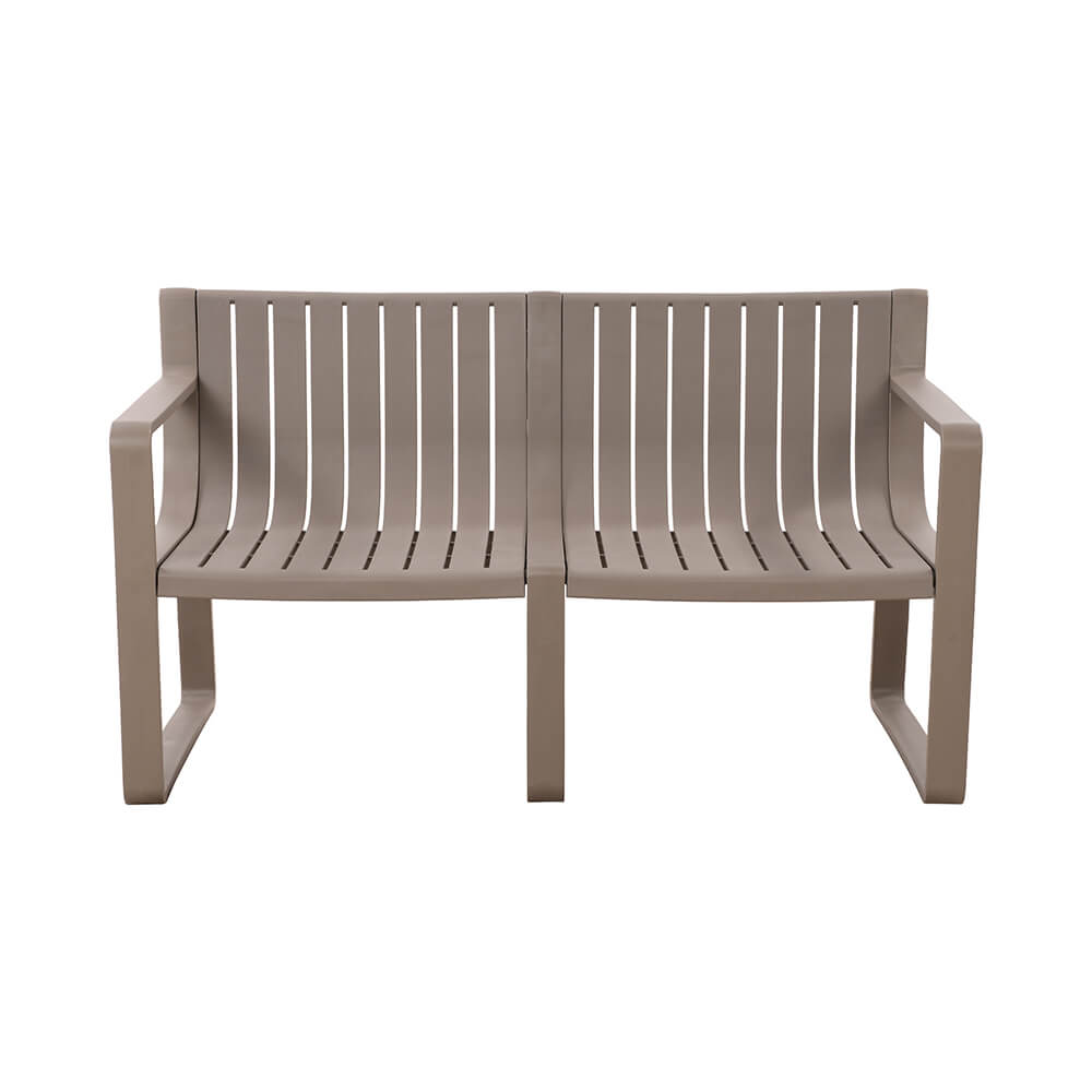 Set Terraza Piazza 5 Piezas Gris Pardo