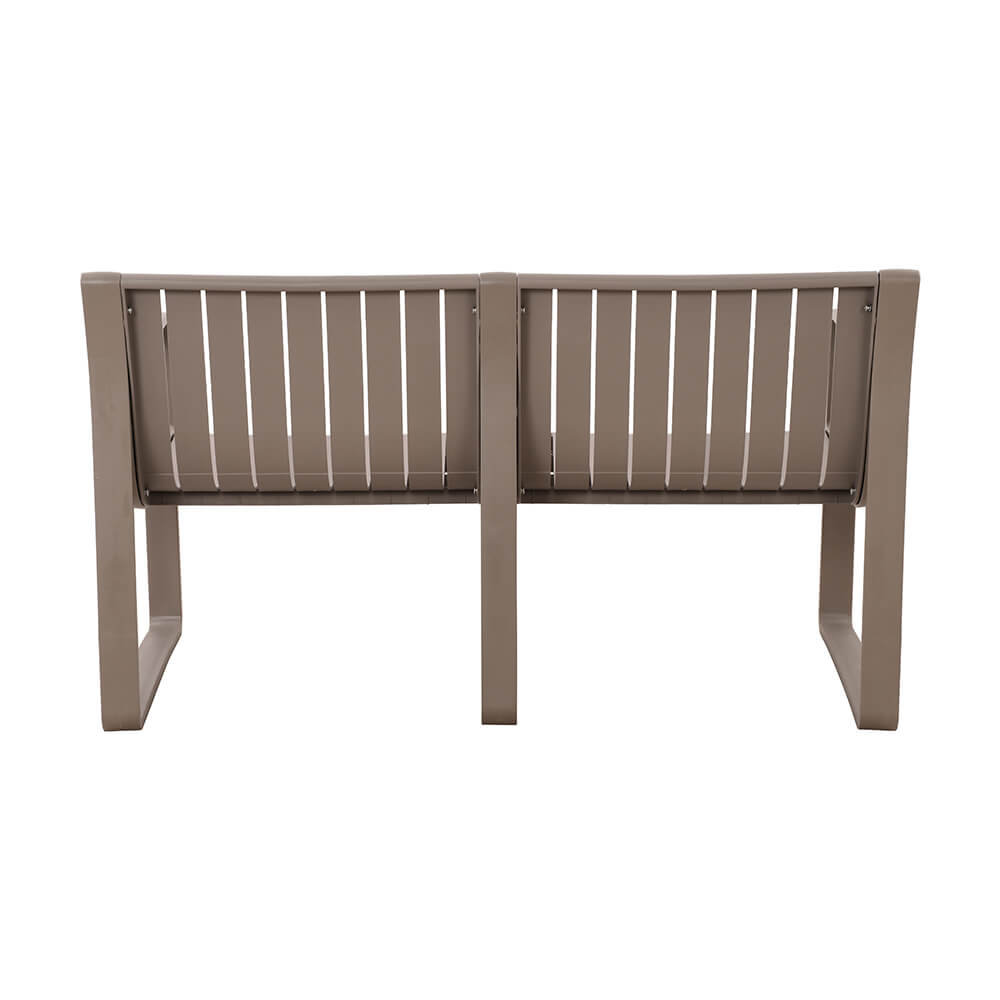 Set Terraza Piazza 5 Piezas Gris Pardo