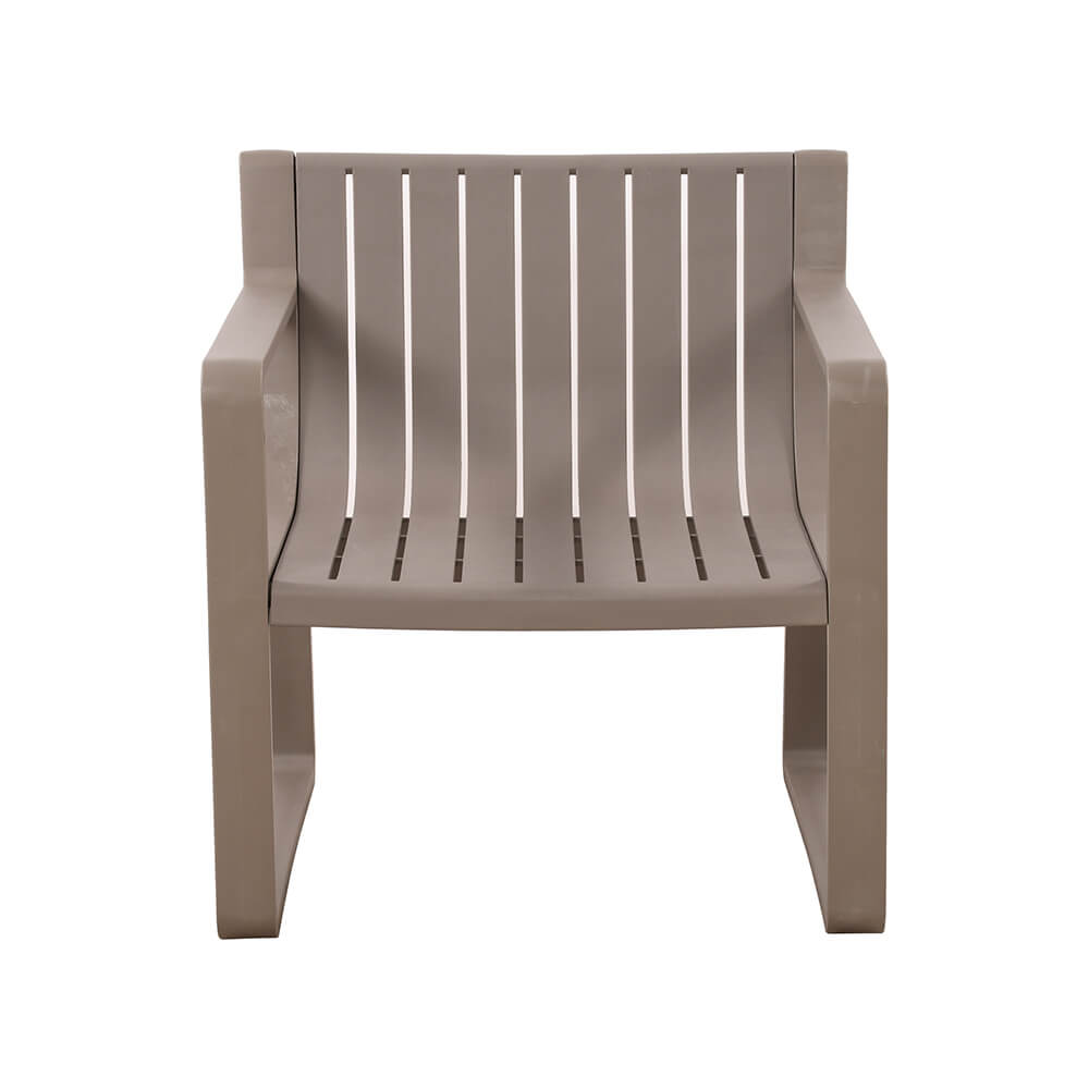 Set Terraza Piazza 5 Piezas Gris Pardo