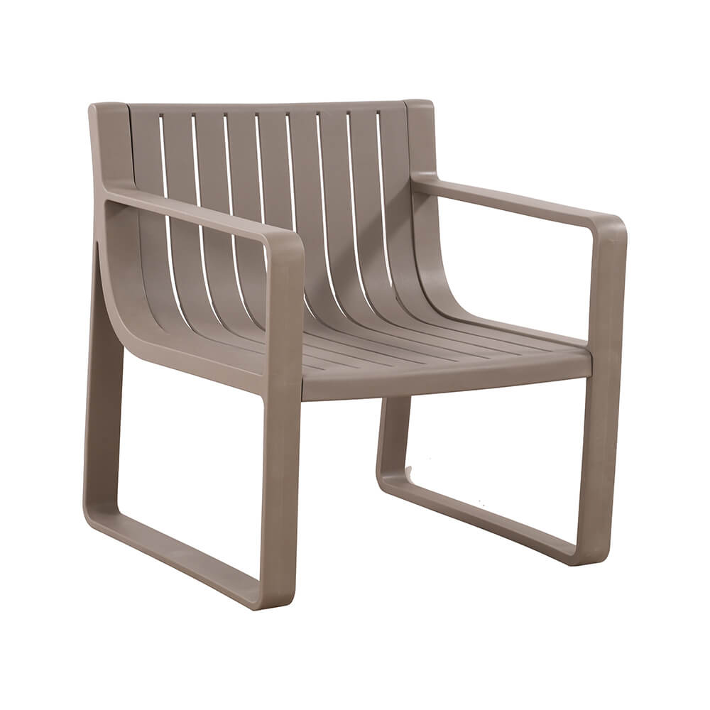 Set Terraza Piazza 5 Piezas Gris Pardo