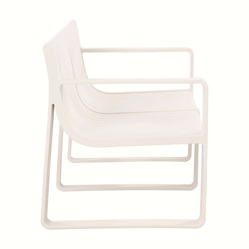 Set Terraza Piazza 5 Piezas Crema