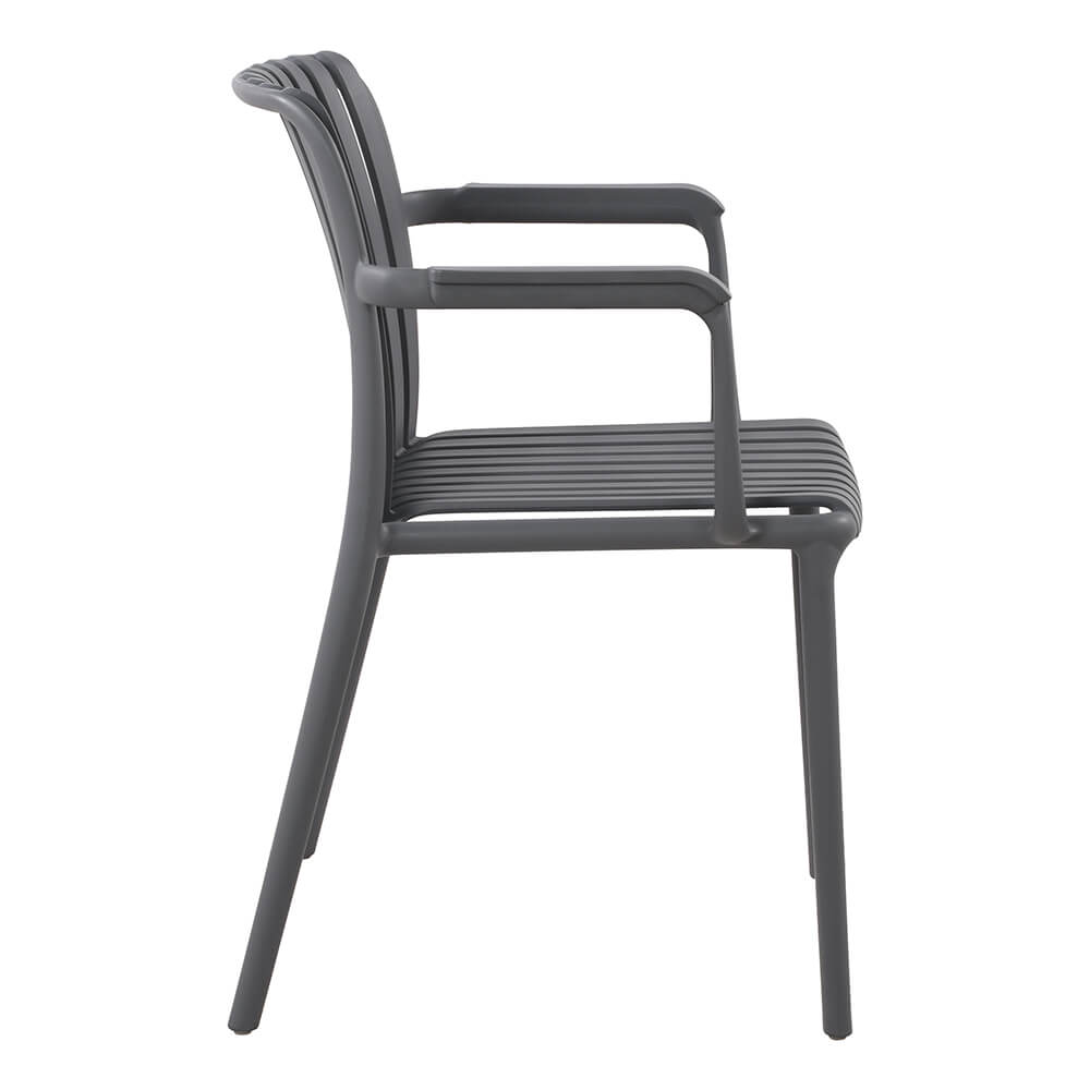 Sitial Terraza Piastra Gris Oscuro