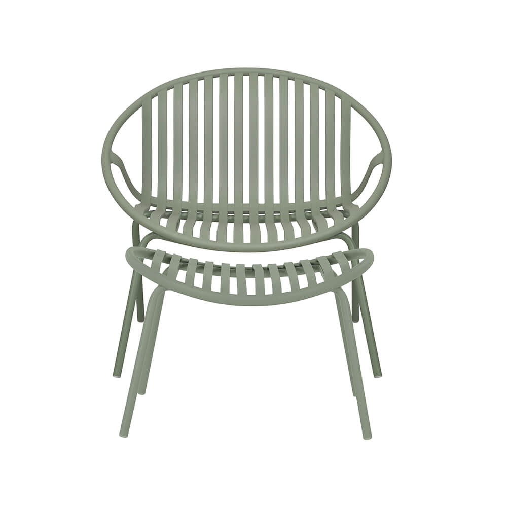 Set Terraza Riposo 2 Piezas Verde