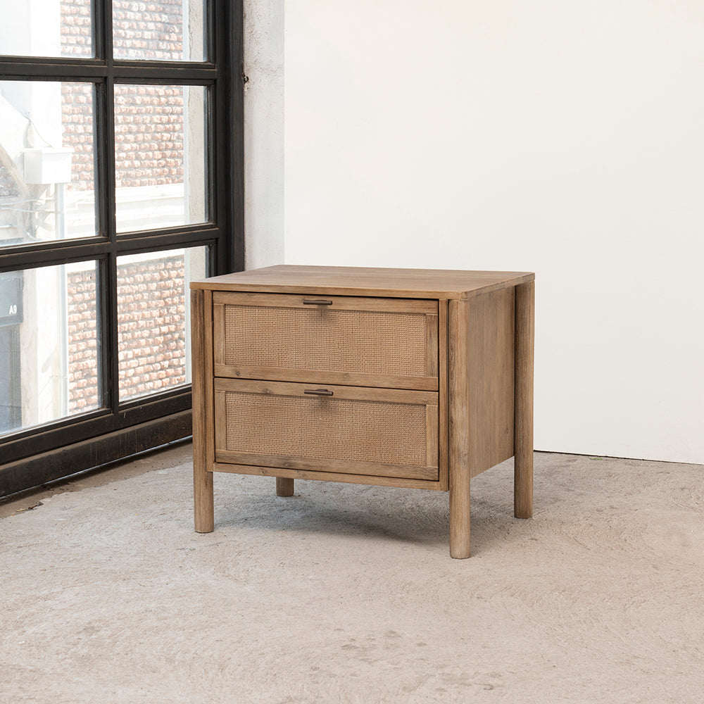 Velador Melia 2 Cajones