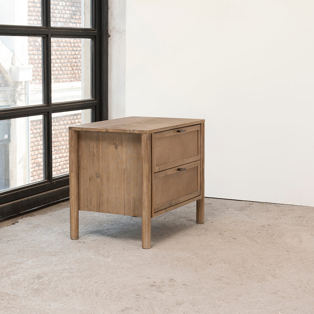 Velador Melia 2 Cajones