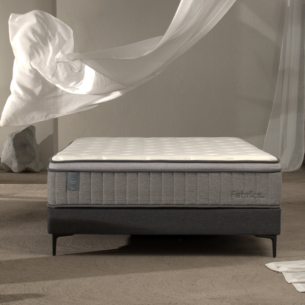 Cama Hybrid Cool Super King 200x200cm Gris