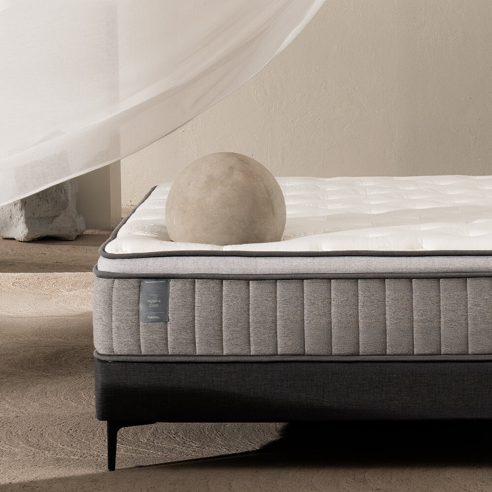 Cama Hybrid Cool Super King 200x200cm Gris