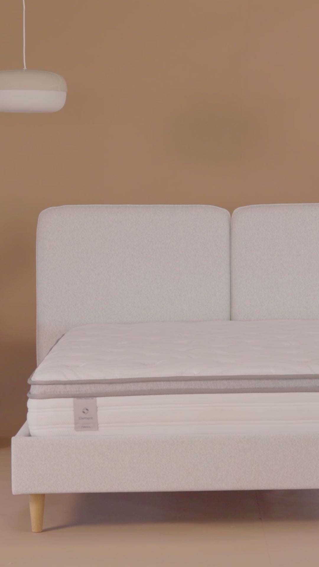 Cargar vídeo: Cama Zen 2 Plazas Gris