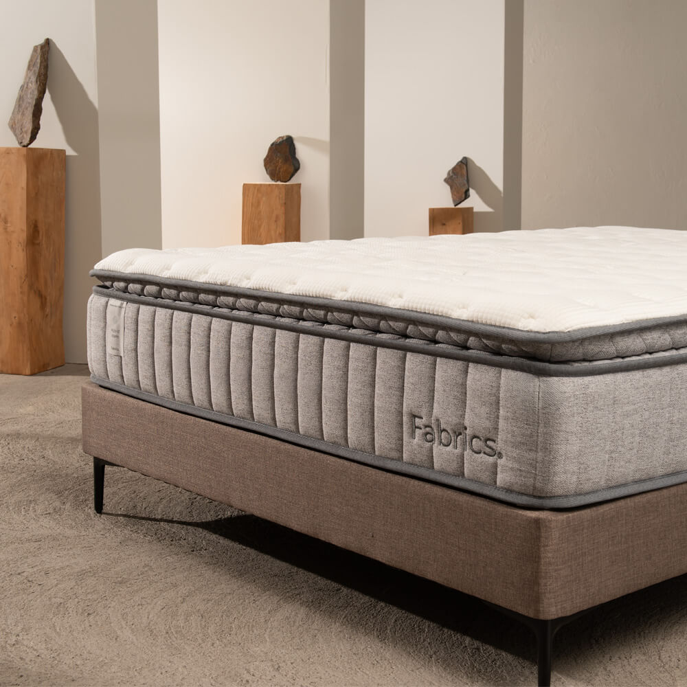 Cama Hybrid Warm 2 Plazas 150x200cm Taupe
