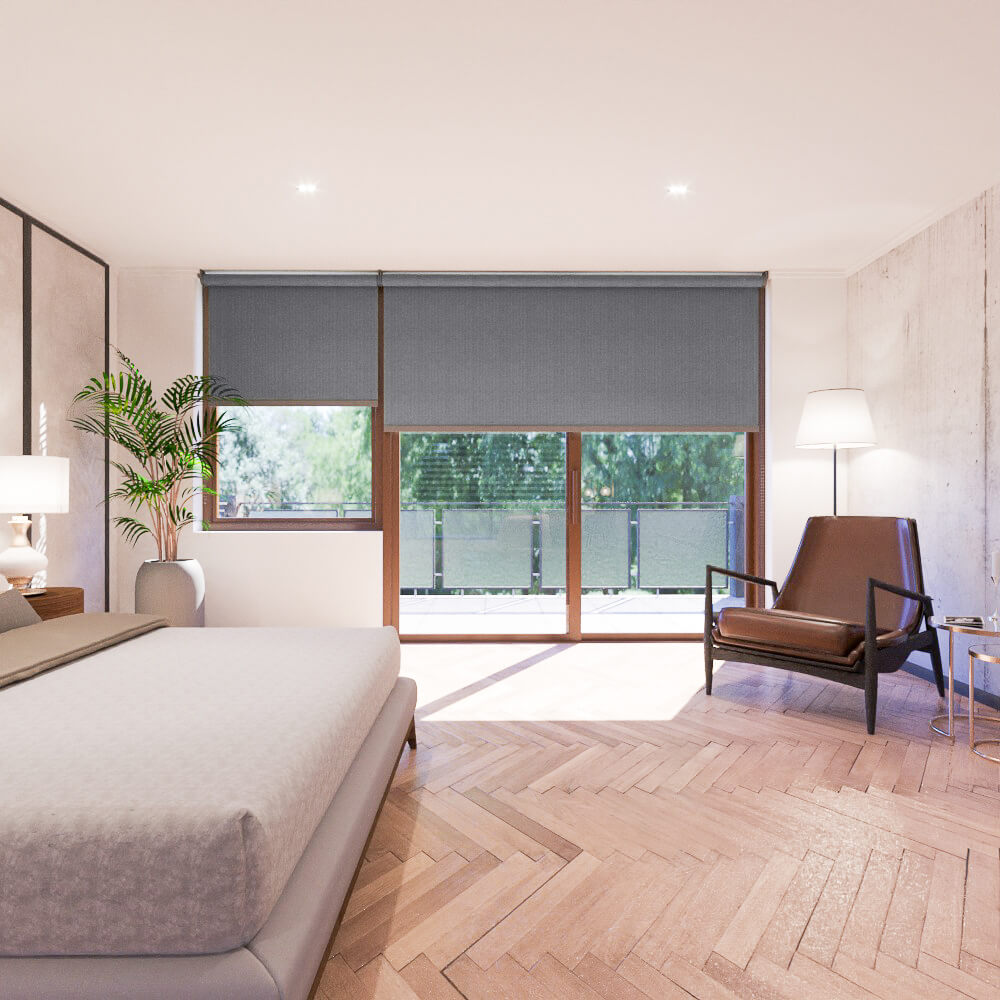 Cortina Roller BlackOut Munchen Gris