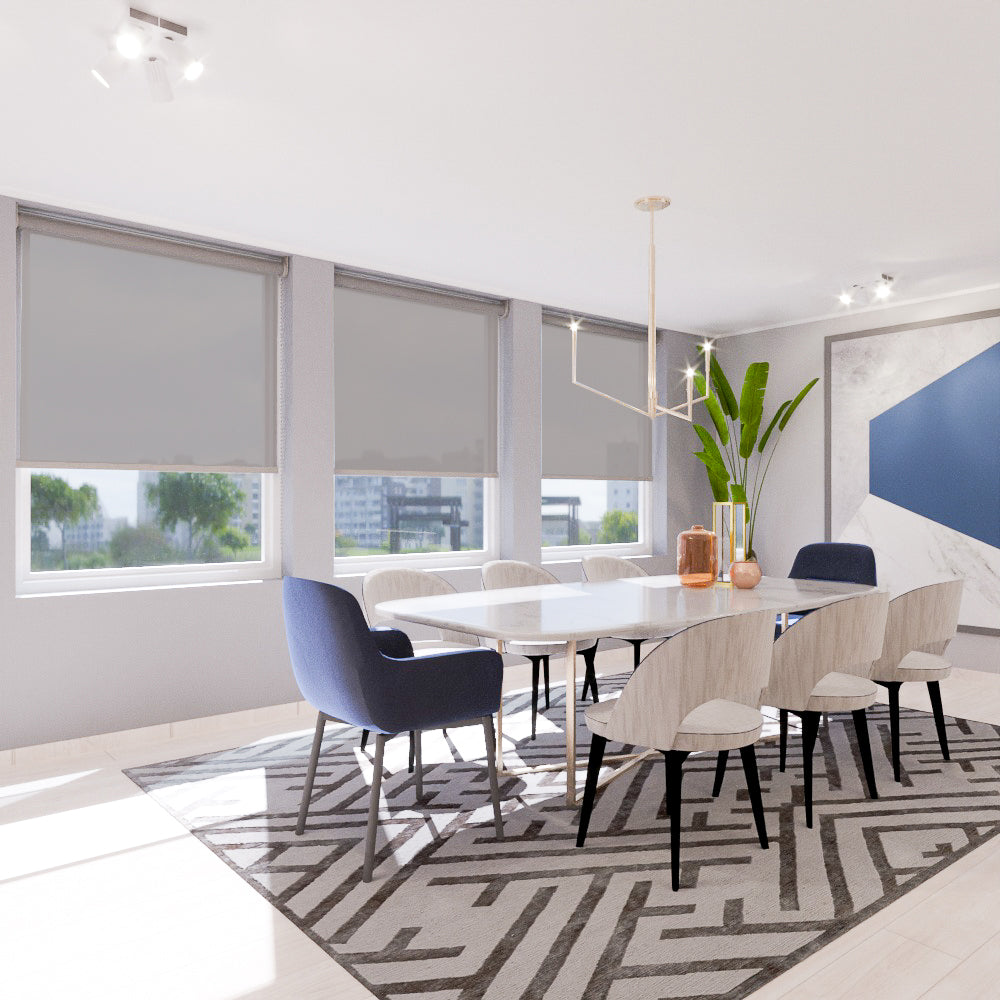 Cortina Roller Translúcida Berlín Gris