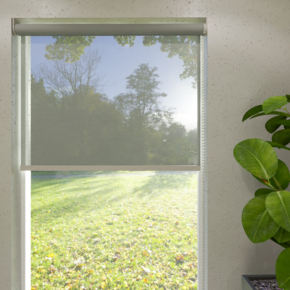 Cortina Roller Translúcida Esvedra Gris Marengo