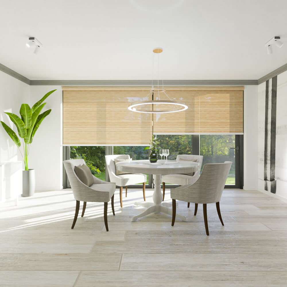 Cortina Roller Natural Pap Natural