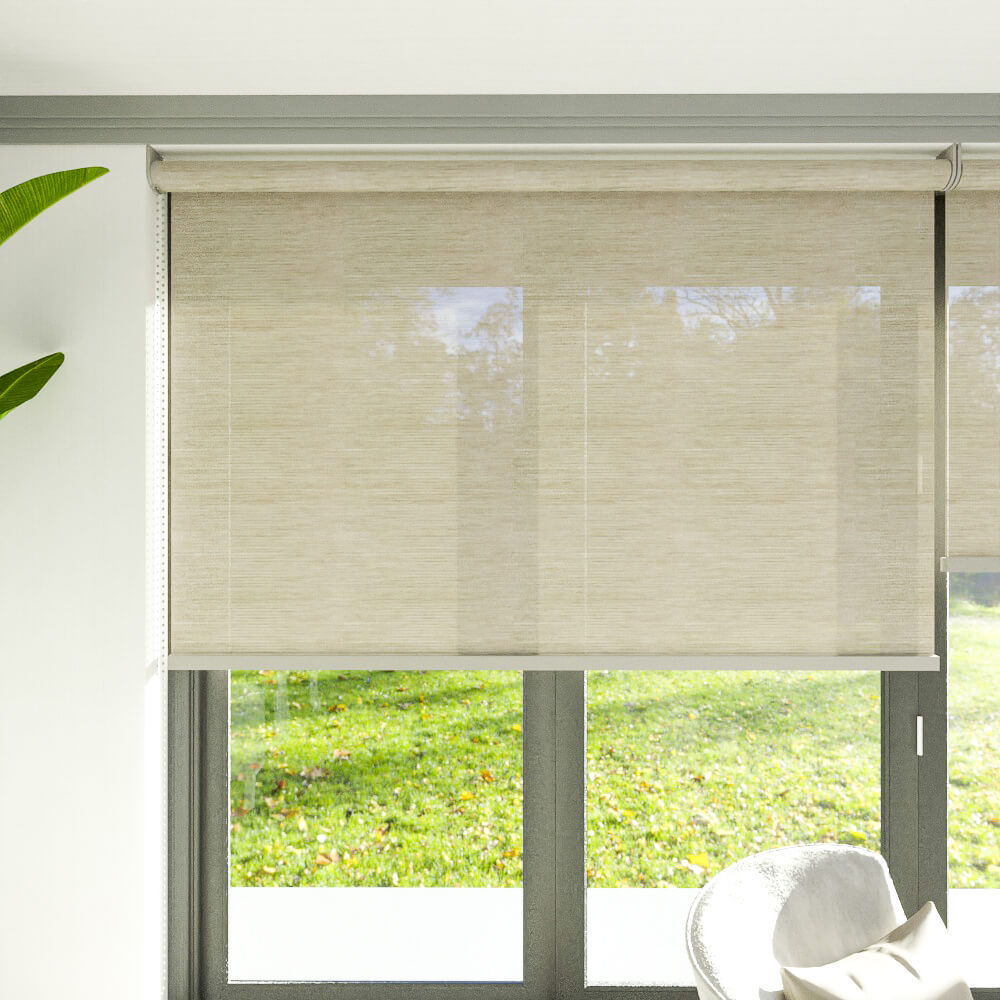 Cortina Roller Natural Pap Arena