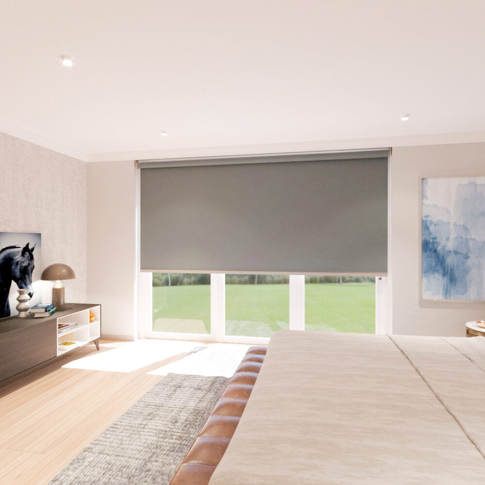 Cortina Roller BlackOut Berlín Gris