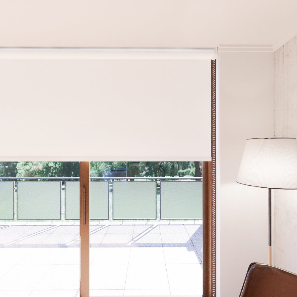 Cortina Roller BlackOut Munchen Blanco Invierno