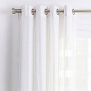 Cortina Velo Estampada 140x220cm Blanco
