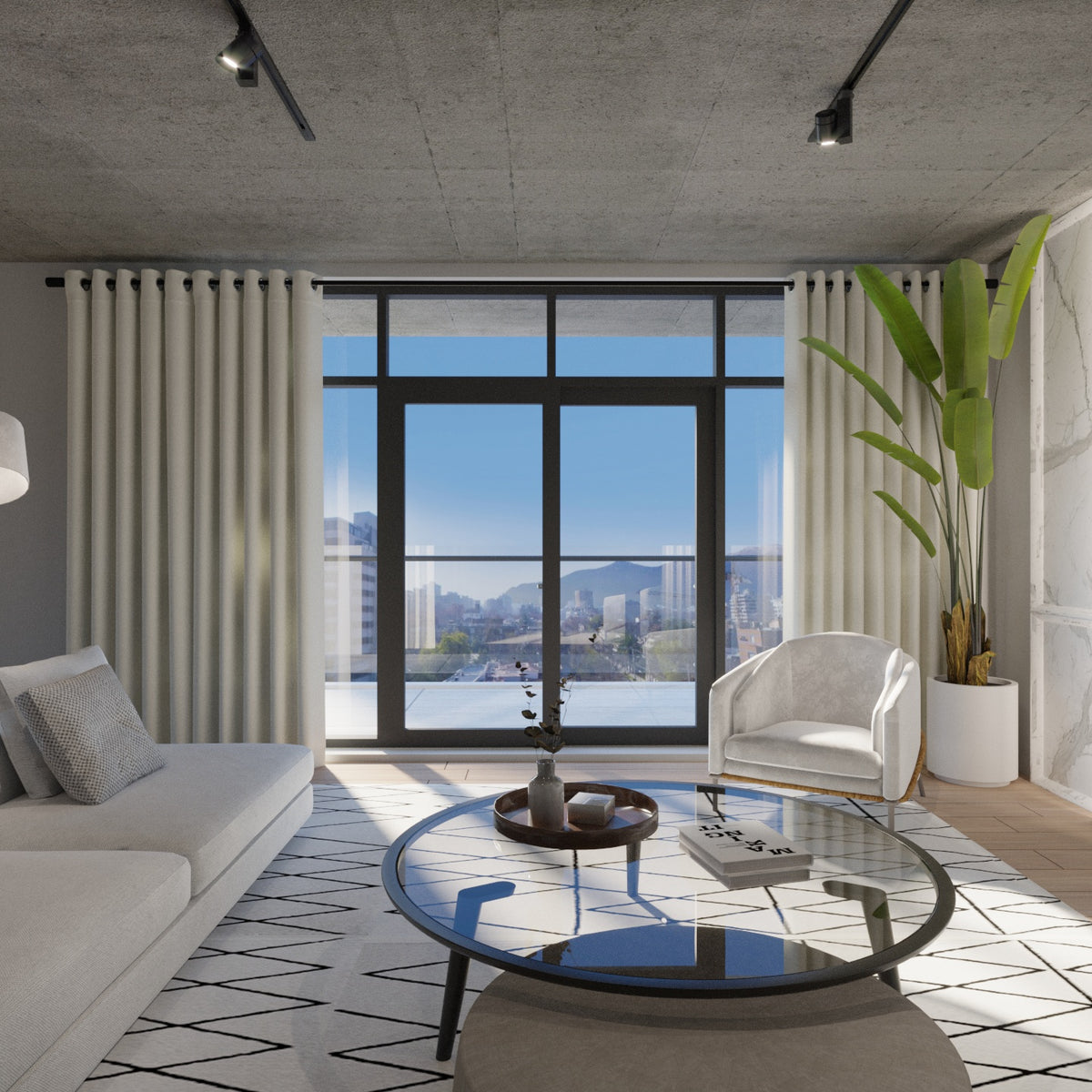 Cortina BlackOut 140x220cm Crudo