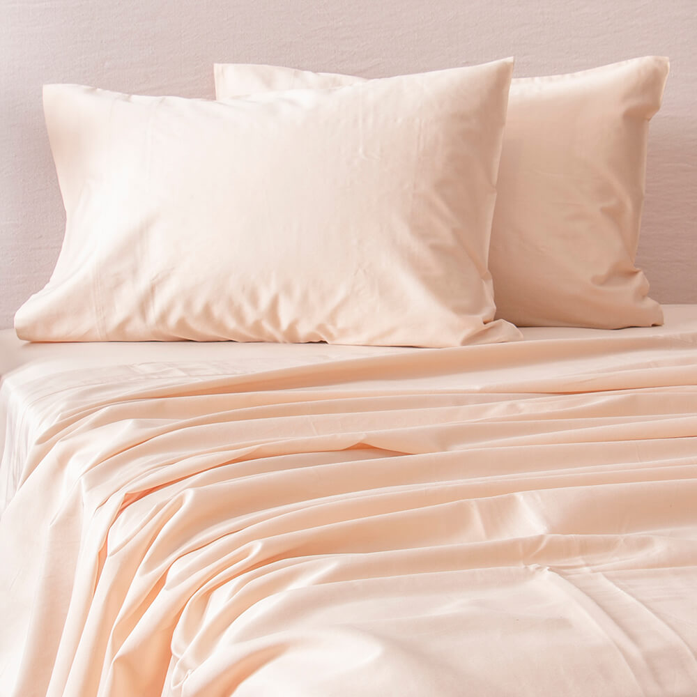 Sábana 300 Hilos 2 Plazas Beige