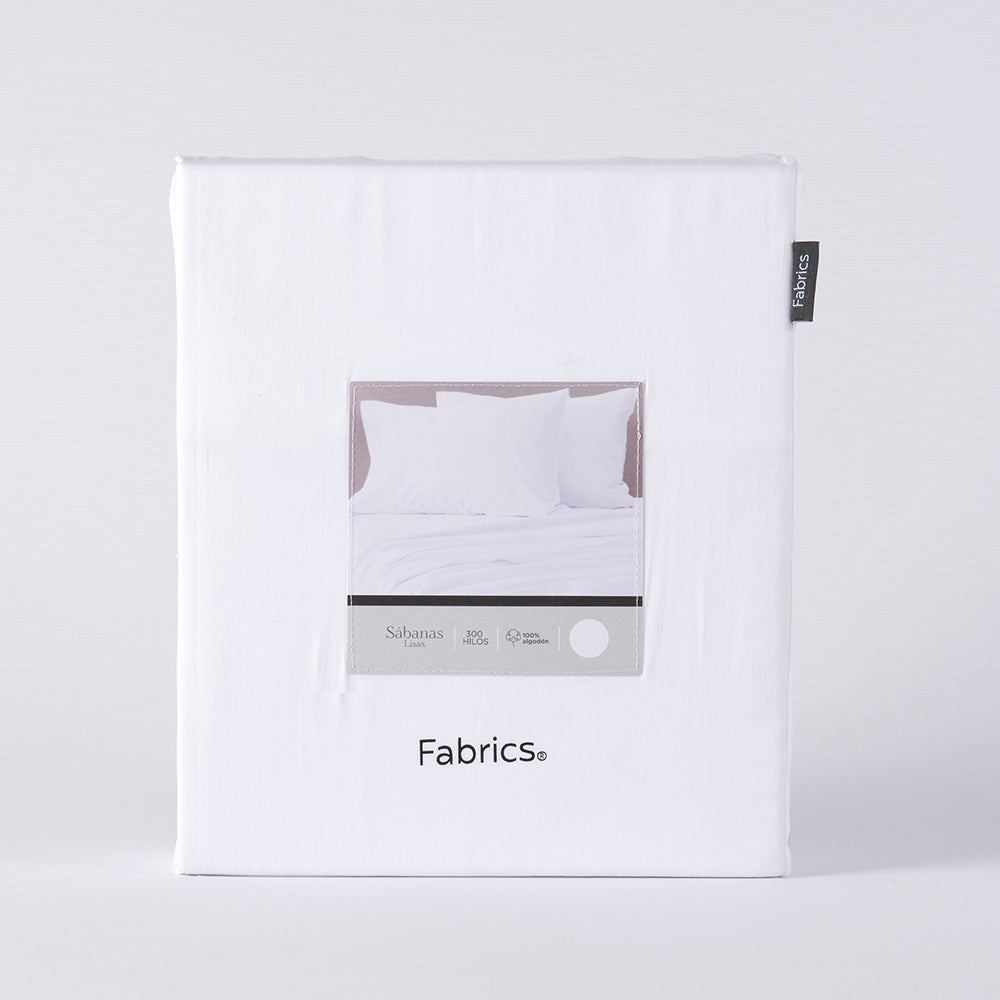 Sábana 300 Hilos King Blanco