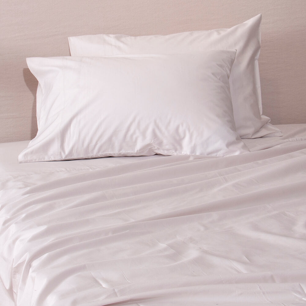 Sábana 400 Hilos Super King Gris Claro