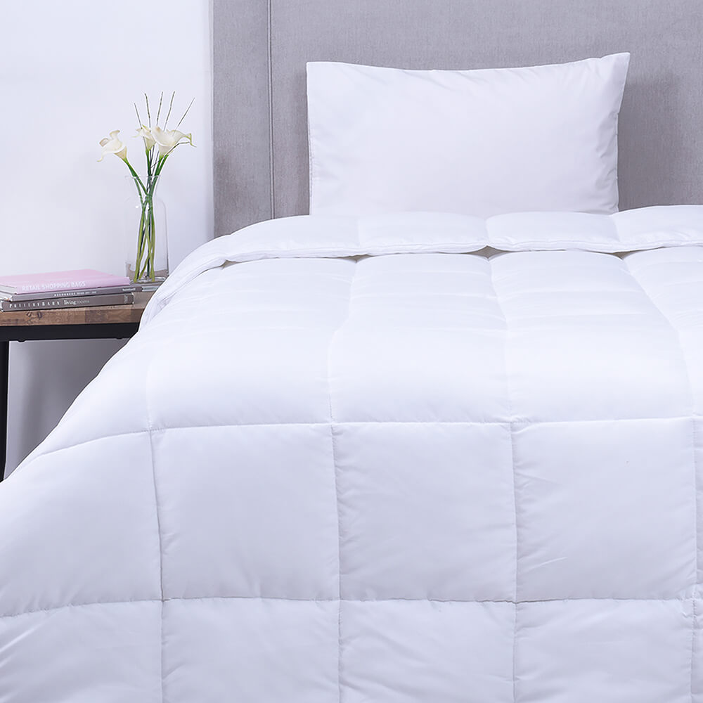 Plumón MicroGel 1.5 Plazas Blanco