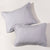 Set 2 Fundas Almohadas Rombos 50x70cm Gris