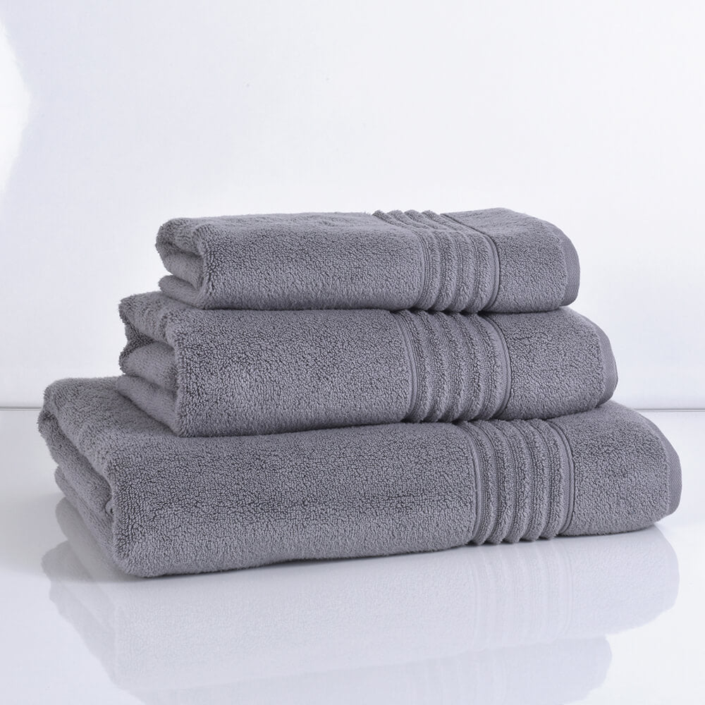 Toalla Mano 600g Gris