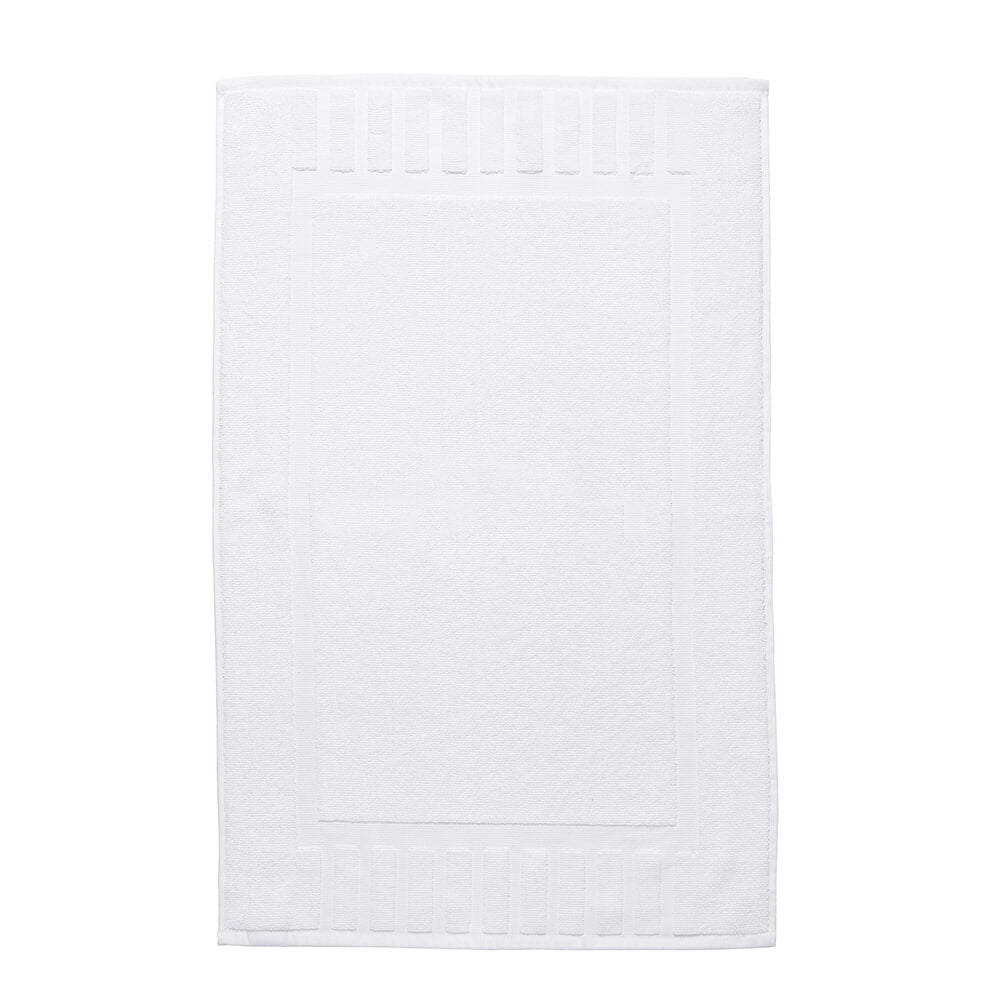 Piso Baño Toalla Blanco