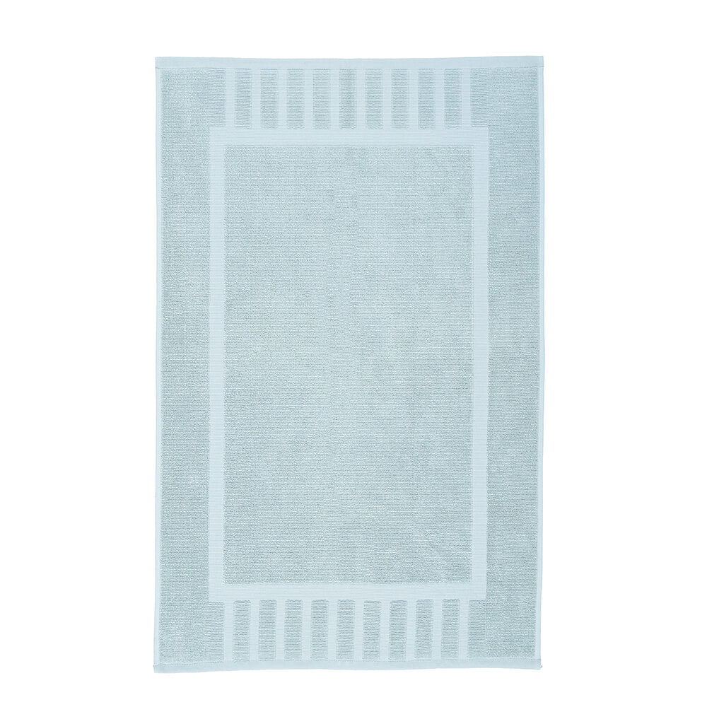 Piso Baño Toalla Celeste