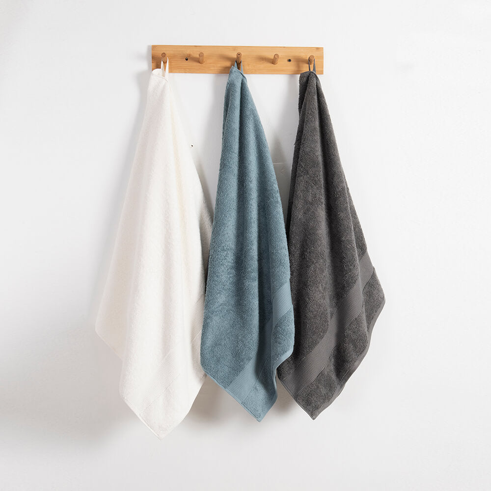 Toalla Mano 550g Blanca Invierno