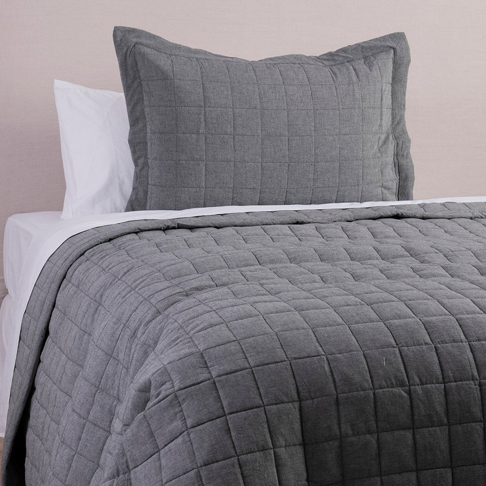 Cubrecama Quilt Oxford 1.5 Plazas Marengo
