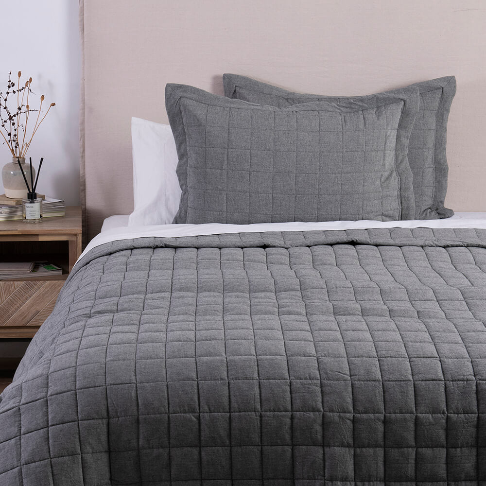Cubrecama Quilt Oxford 1.5 Plazas Marengo