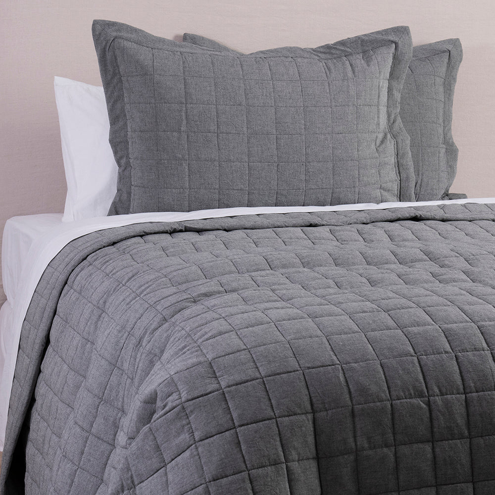 Cubrecama Quilt Oxford 2 Plazas Marengo