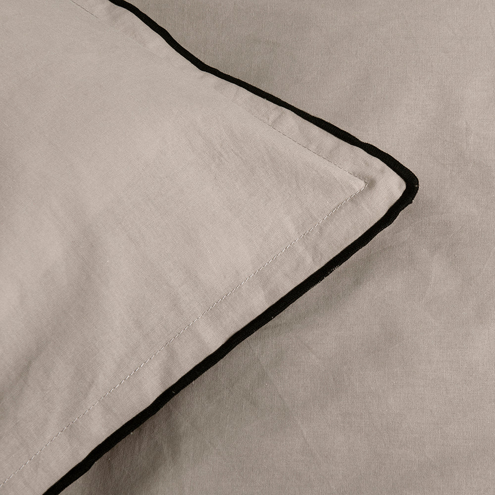 Funda Plumón Frame 1.5 Plazas Visón