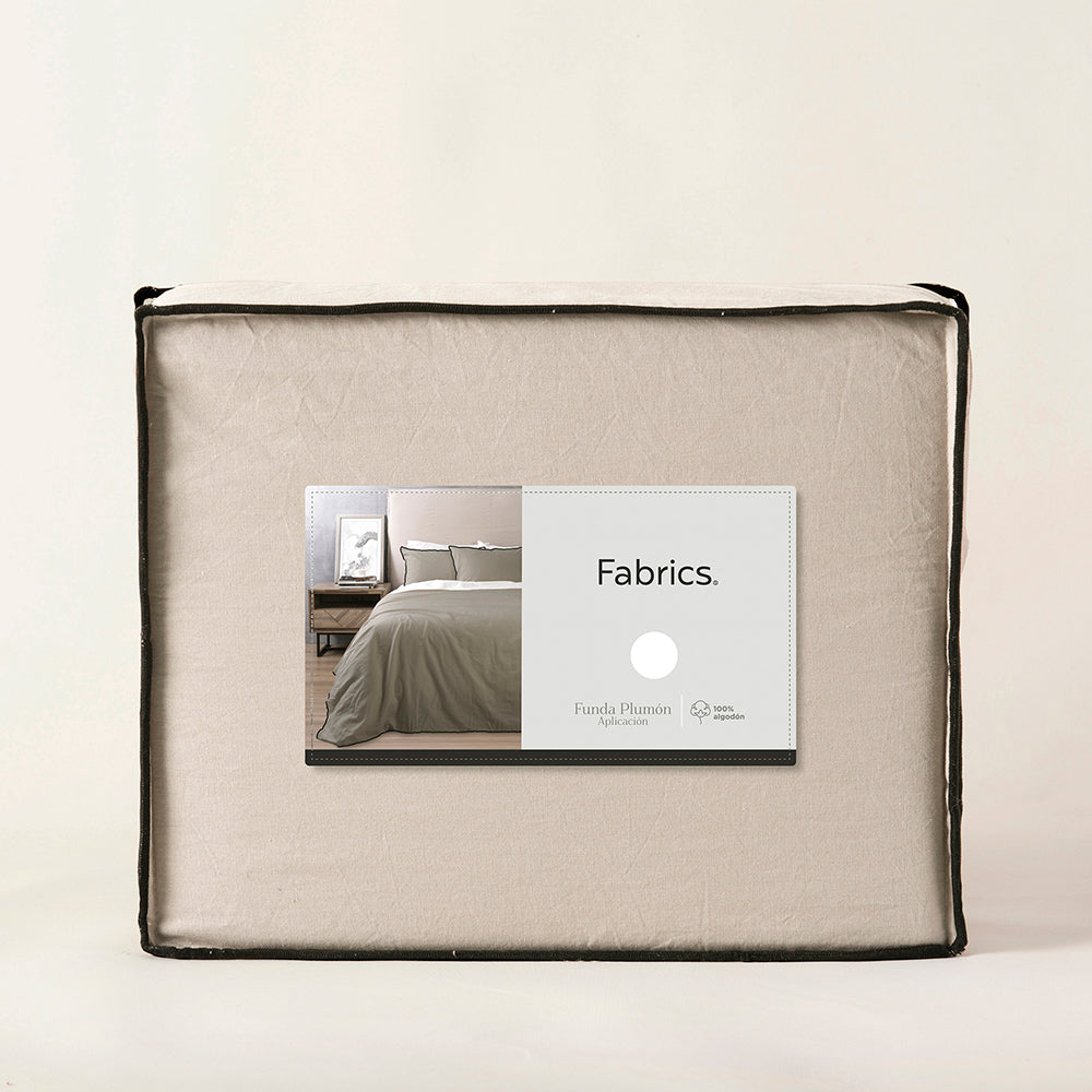 Funda Plumón Frame Super King Visón