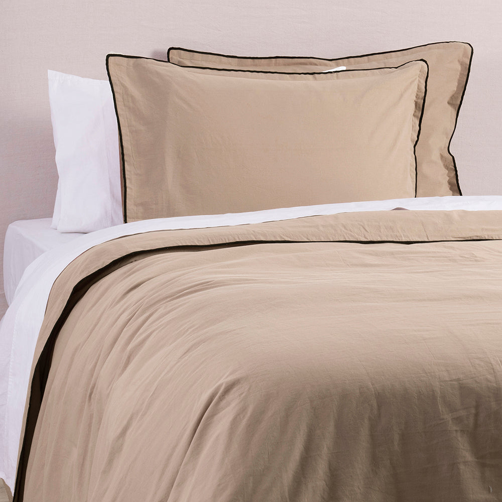 Funda Plumón Frame Super King Nude