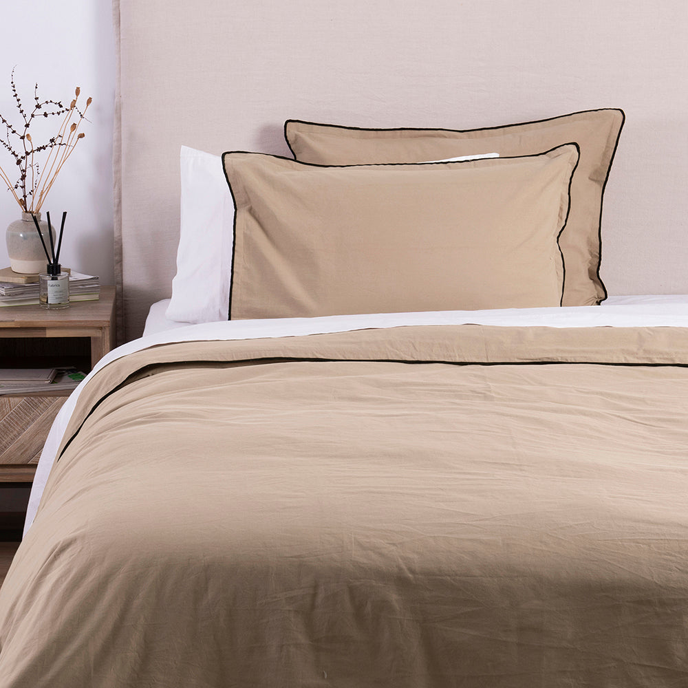 Funda Plumón Frame Super King Nude