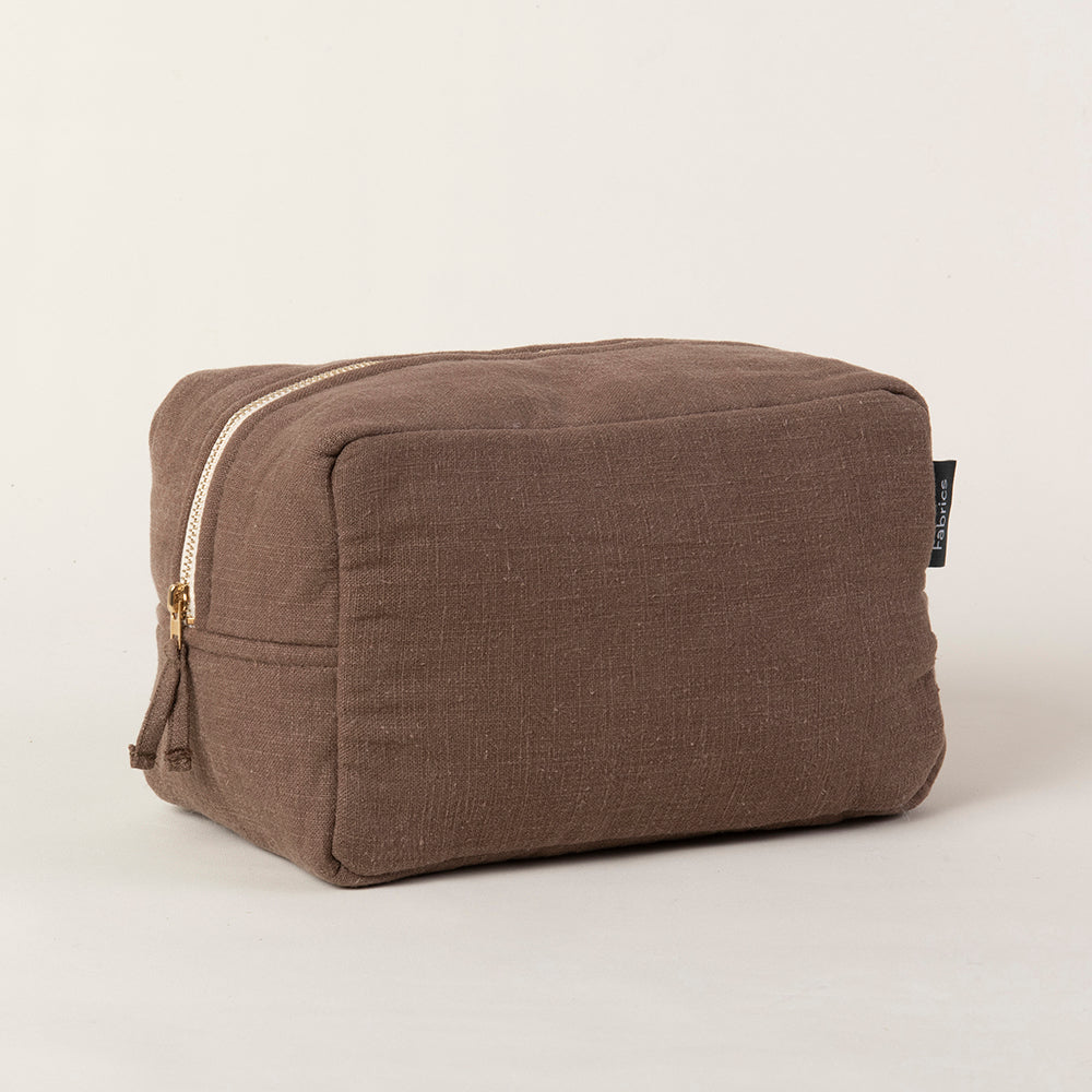 Estuche Lino Café